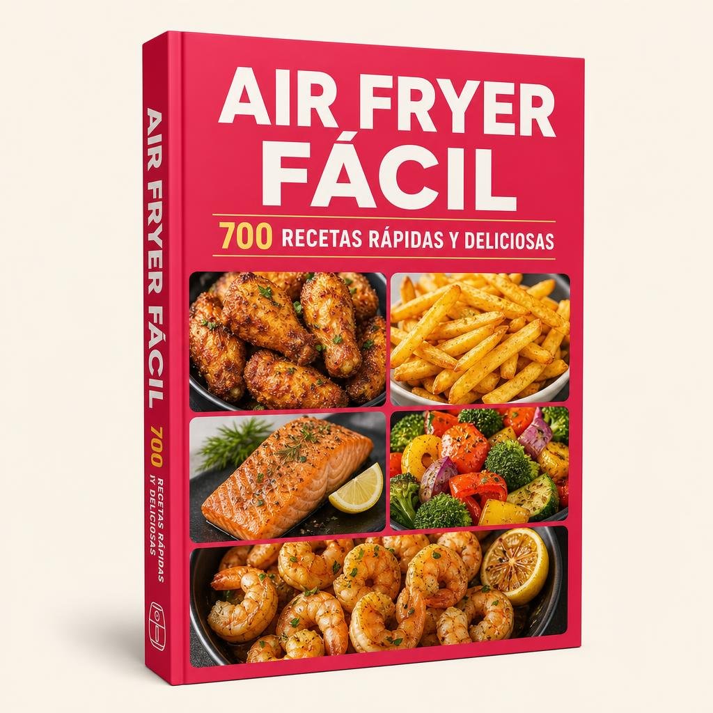 Portada del eBook Air Fryer Fácil