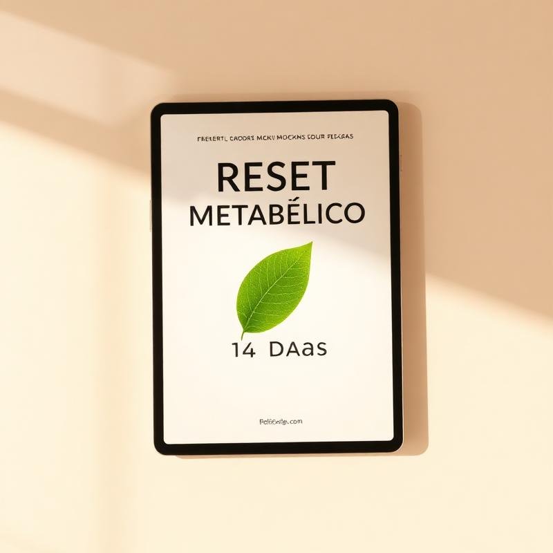 Portada digital Reset Metabólico de 14 días