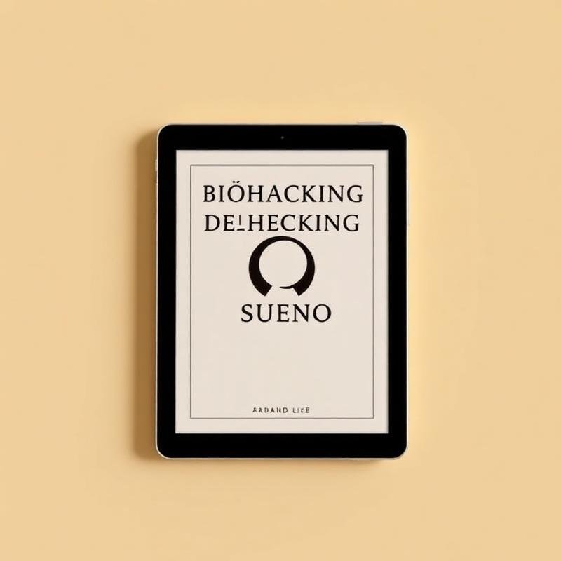 Portada digital Biohacking del Sueño